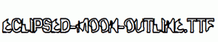 Eclipsed-Moon-Outline.ttf