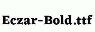 Eczar-Bold.ttf
