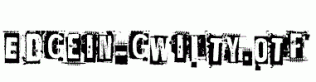 EdGein-Gwilty.otf