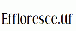 Effloresce.ttf