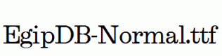 EgipDB-Normal.ttf