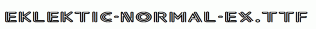 Eklektic-Normal-Ex.ttf