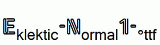 Eklektic-Normal1-.ttf
