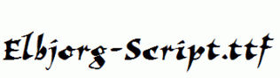 Elbjorg-Script.ttf