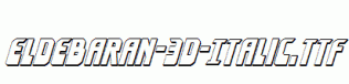Eldebaran-3D-Italic.ttf