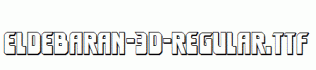 Eldebaran-3D-Regular.ttf