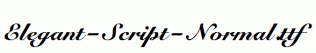 Elegant-Script-Normal.ttf