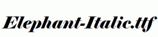 Elephant-Italic.ttf