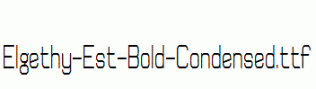 Elgethy-Est-Bold-Condensed.ttf