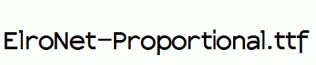 ElroNet-Proportional.ttf
