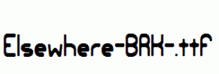 Elsewhere-BRK-.ttf