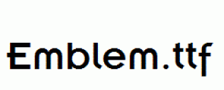 Emblem.ttf