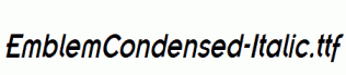 EmblemCondensed-Italic.ttf