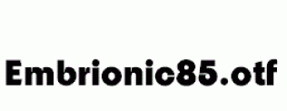 Embrionic85.otf