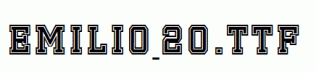 Emilio-20.ttf