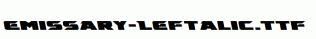 Emissary-Leftalic.ttf