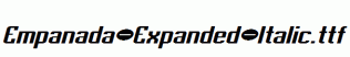 Empanada-Expanded-Italic.ttf