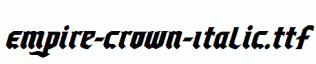 Empire-Crown-Italic.ttf