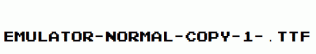 Emulator-Normal-copy-1-.ttf