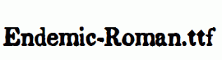 Endemic-Roman.ttf