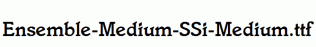 Ensemble-Medium-SSi-Medium.ttf