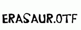Erasaur.otf
