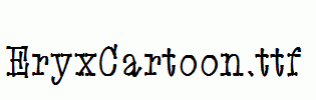 EryxCartoon.ttf