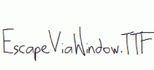 EscapeViaWindow.ttf