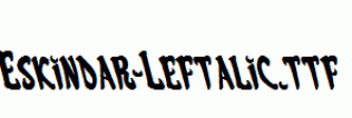 Eskindar-Leftalic.ttf