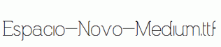 Espacio-Novo-Medium.ttf