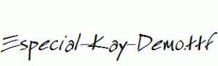 Especial-Kay-Demo.ttf