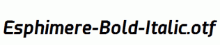 Esphimere-Bold-Italic.otf