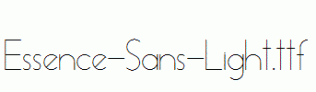 Essence-Sans-Light.ttf