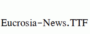 Eucrosia-News.ttf