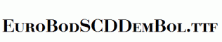 EuroBodSCDDemBol.ttf