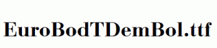 EuroBodTDemBol.ttf