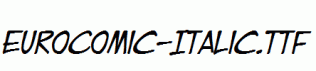 EuroComic-Italic.ttf