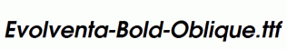 Evolventa-Bold-Oblique.ttf