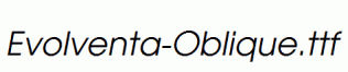 Evolventa-Oblique.ttf