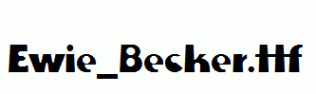 Ewie_Becker.ttf