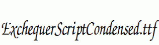 ExchequerScriptCondensed.ttf