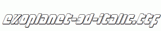 Exoplanet-3D-Italic.ttf