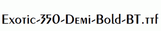 Exotic-350-Demi-Bold-BT.ttf