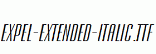 Expel-Extended-Italic.ttf