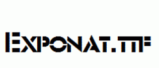 Exponat.ttf