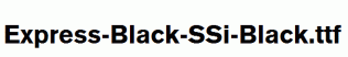 Express-Black-SSi-Black.ttf