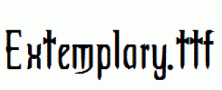 Extemplary.ttf