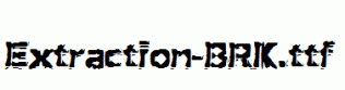Extraction-BRK.ttf