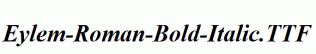 Eylem-Roman-Bold-Italic.ttf