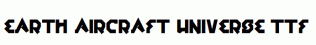 earth-aircraft-universe.ttf